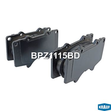 Krauf BPZ1115BD Колодки тормозные дисковые - 1