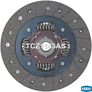 Krauf TCZ1143AS Диск сцепления - 2