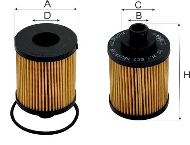GoodWill OG 267 ECO Фильтр масляный - 2
