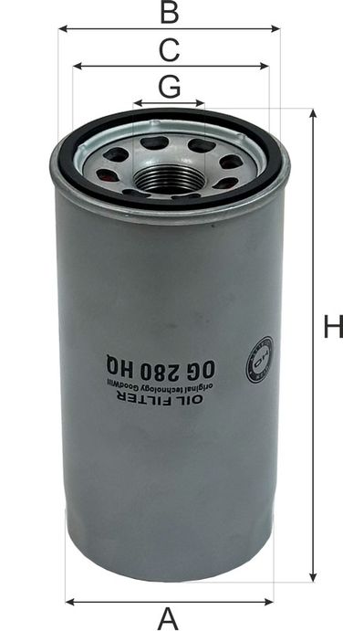 GoodWill OG 280 HQ Фильтр масляный - 2