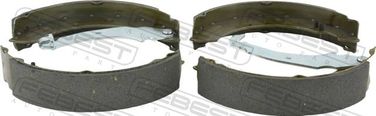 Febest 2602-RAPR Колодки тормозные задние (барабанные) - 1