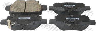 Febest 3501-SX11R Колодки тормозные задние комплект - 1