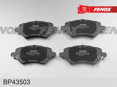Fenox BP43503 Колодки тормозные дисковые - 4