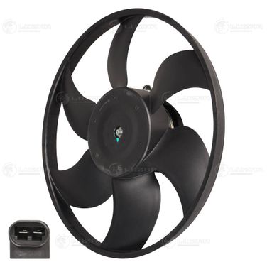 Luzar LFc 0907 Э/вентилятор охл. для а/м Renault Megane II (03-)/Kangoo i (97-) (без кожуха) - 1