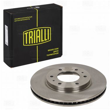 Trialli DF 084513 Диск торм. для а/м Mitsubishi Pajero Sport (15-) перед. d=320 | перед | - 2