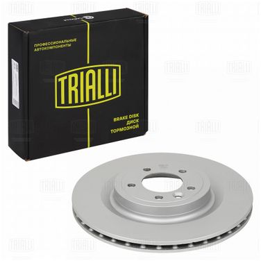 Trialli DF 198020 Диск торм. для а/м Land Rover Range Rover (12-)/Discovery (16-) зад. d=350 (окраш.) | зад | - 2
