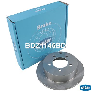 Krauf BDZ1146BD Диск тормозной - 3