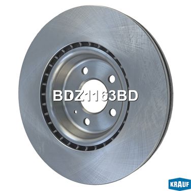 Krauf BDZ1163BD Диск тормозной - 1