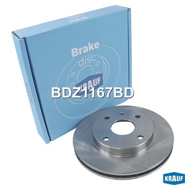 Krauf BDZ1167BD Диск тормозной - 3