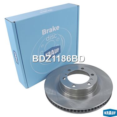 Krauf BDZ1186BD Диск тормозной - 3