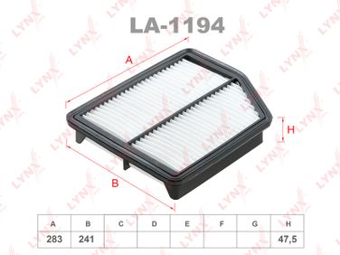 LYNXauto LA-1194 Фильтр воздушный - 1
