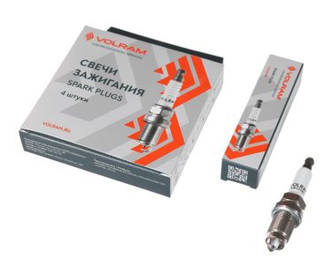 VOLRAM VR12163 Свеча зажигания VW polo 1.2 09-/jetta 1.2 10-, skoda rapid 1.2 12-/fabia 1.2 10-14, иридий+платина, () - 1