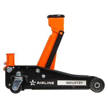 AIRLINE AJ-2F-370 Домкрат подкатной 2т industry двухпоршневой (min - 130 мм, MAX - 400 мм) - 4