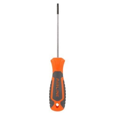 AIRLINE ATBX006 Отвертка torx TX10x80 с эргономичной рукояткой магнитная, пласт.подвес - 2