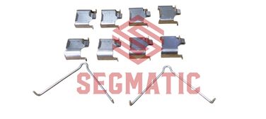 SEGMATIC SG700485 Ремкомплект колодок тормозных mazda 626 06-88->10-02/mazda 6 06-02->08-07/mazda 323 - 1