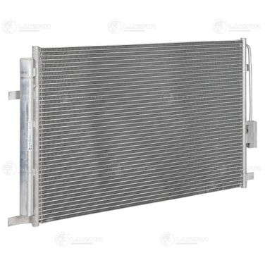 Luzar LRAC 0881 Радиатор кондиц. для а/м Hyundai Santa Fe IV (18-) 2.4i - 2