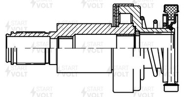 STARTVOLT VCS 1819 Привод стартера (бендикс) - 5