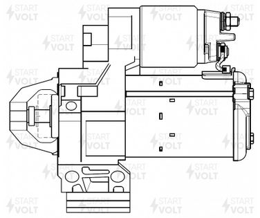 STARTVOLT LSt 2617 Стартер - 6