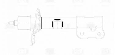 Trialli AG 08336 Амортизатор для а/м Kia Sorento (14-) (стойка) пер. прав. | прав | - 3