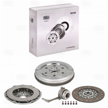 Trialli FR 1817 Сцепление в сборе для а/м VW Passat B6 (05-) 2.0tdi (с компен. износа) (с гидр. муфт и двухмасс. маховиком) - 3