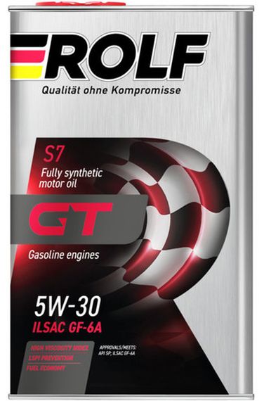 ROLF 322966 GT синт 5w30 gf-6a SP 4л (4шт/уп) железо в - 1