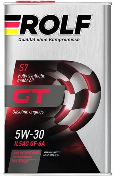 ROLF 322965 GT синт 5w30 gf-6a SP 1л (12шт/уп) железо в - 1