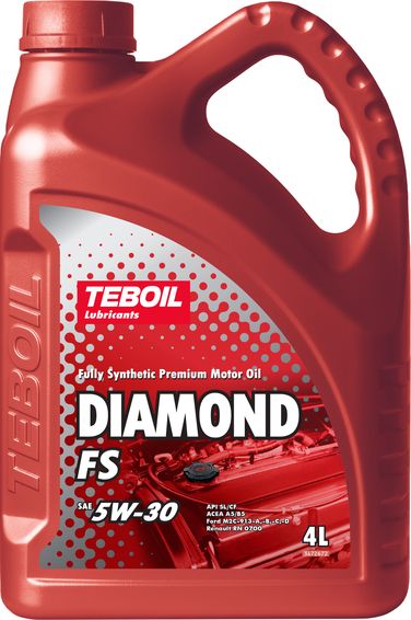 TEBOIL 3468594 5w-30 Diamond FS 4л (синт. мотор. масло) - 1