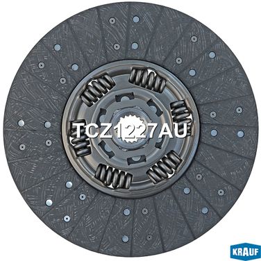 Krauf TCZ1227AU Диск ведомый (аналог диска sachs 1878052842) зуб не острый - 1