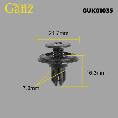 GANZ GUK01035 Клипса универсальная - 2
