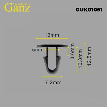GANZ GUK01051 Клипса универсальная - 1