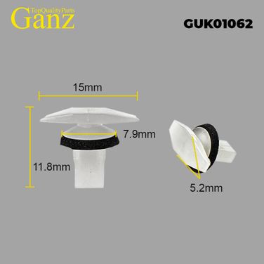 GANZ GUK01062 Клипса универсальная - 4