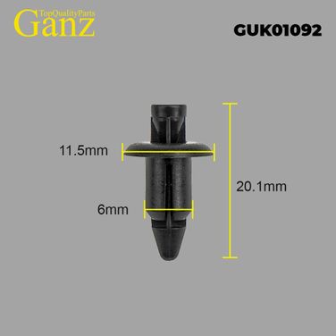 GANZ GUK01092 Клипса универсальная - 2