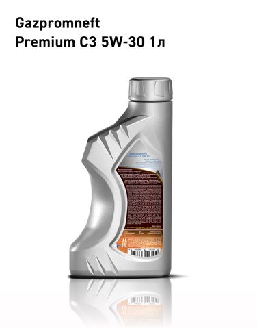 GAZPROMNEFT 253142229 Масло синтетич. Premium C3 5w30, 1л - 2