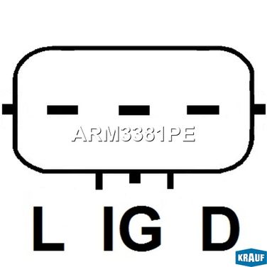 Krauf ARM3381PE Регулятор генератора - 3