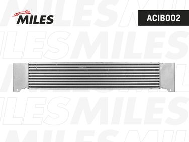 Miles ACIB002 Интеркулер fiat ducato/citroen jumper/peugeot boxer 2.2HDi 06- - 2