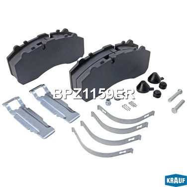 Krauf BPZ1159ER Колодки тормозные - 2
