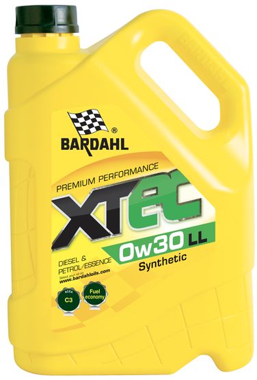 BARDAHL 34143 0w30 xtec LL C3 VW 504.00/507.00 5L (синт. моторное масло) - 1