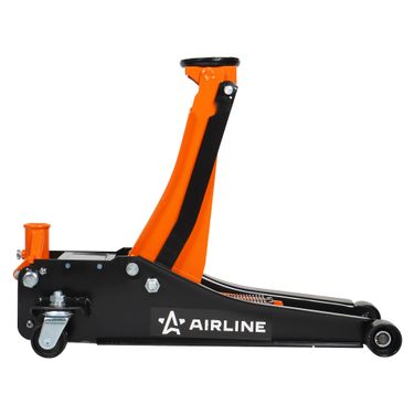 AIRLINE AJ25FI500 Домкрат подкатной 2.5т industry двухпоршневой низкопрофильный (min - 78 мм, MAX - 505 мм) - 6