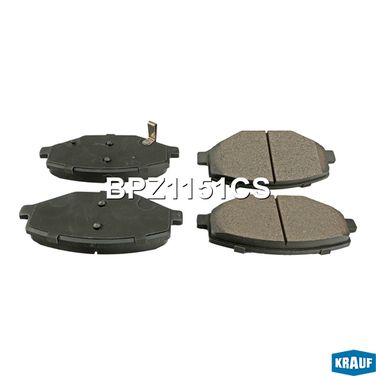 Krauf BPZ1151CS Колодки тормозные - 2