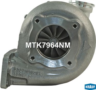 Krauf MTK7964NM Турбокомпрессор - 4