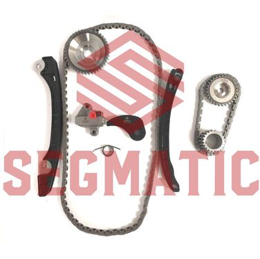 SEGMATIC SGPS8052 Комплект цепи ГРМ (Цепь-2,Нат-2,Усп-2,Шест-3):Nissan Juke/Micra/Note/Qashqai/Tiida 1.6i 05> - 1
