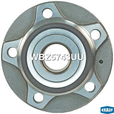 Krauf WBZ5743UU Ступица в сборе audi [задн, abs, Kit] A4 b8(8k2,8k5)b9(8w2,8wc,8w5,8wd)/ A5 b8(8t3,8f7,8ta)b9(f53,f5a,f57)/ A6 c7(4g2, 4gc) - 3