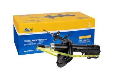 KRAFT KT 073630 Амортизатор передний (стойка левая в сборе) для а/м Mitsubishi Lancer (07-) - 1