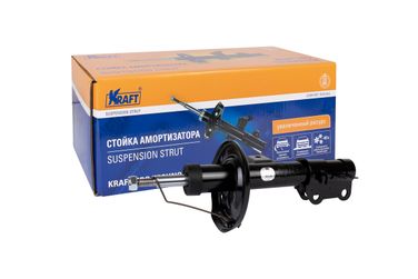 KRAFT KT 073609 Амортизатор передний (стойка правая в сборе) для а/м Chevrolet Aveo t300 (11-15) - 1