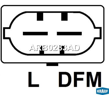 Krauf ARB0283AD Регулятор генератора - 3