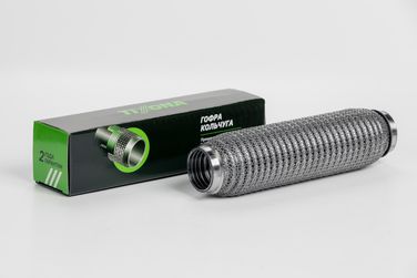 TIXONA P40250WM Гофра Кольчуга 40/250 (aisi 304 wire mesh, interlock) - 1