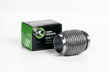 TIXONA P55100WM Гофра Кольчуга 55/100 (aisi 304 wire mesh, interlock) - 1