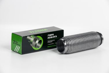 TIXONA P55230WM Гофра Кольчуга 55/230 (aisi 304 wire mesh, interlock) - 1