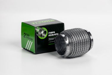 TIXONA P60100WM Гофра Кольчуга 60/100 (aisi 304 wire mesh, interlock) - 1