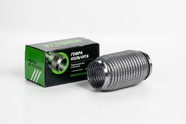 TIXONA P60150WM Гофра Кольчуга 60/150 (aisi 304 wire mesh, interlock) - 1